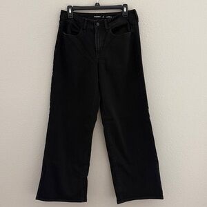 Old Navy Black Wide-Leg Jeans